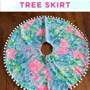 Lilly Pulitzer Tree skirt